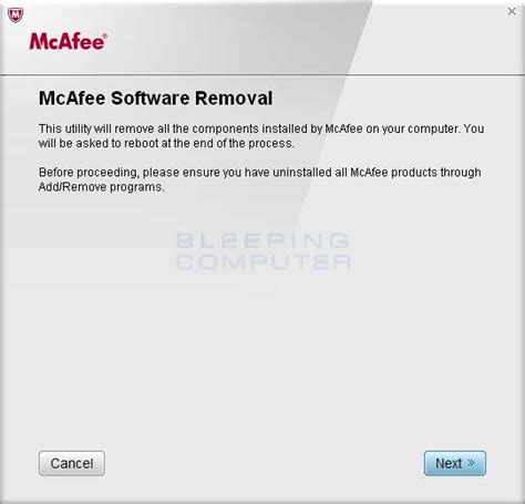mcafee consumer products removal tool (mcpr)|Download McAfee Consumer Products Removal tool .